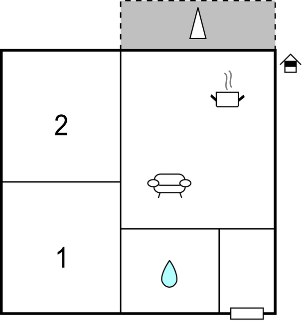 Lejlighed - Brac-Supetar , Kroatien - CDB406 