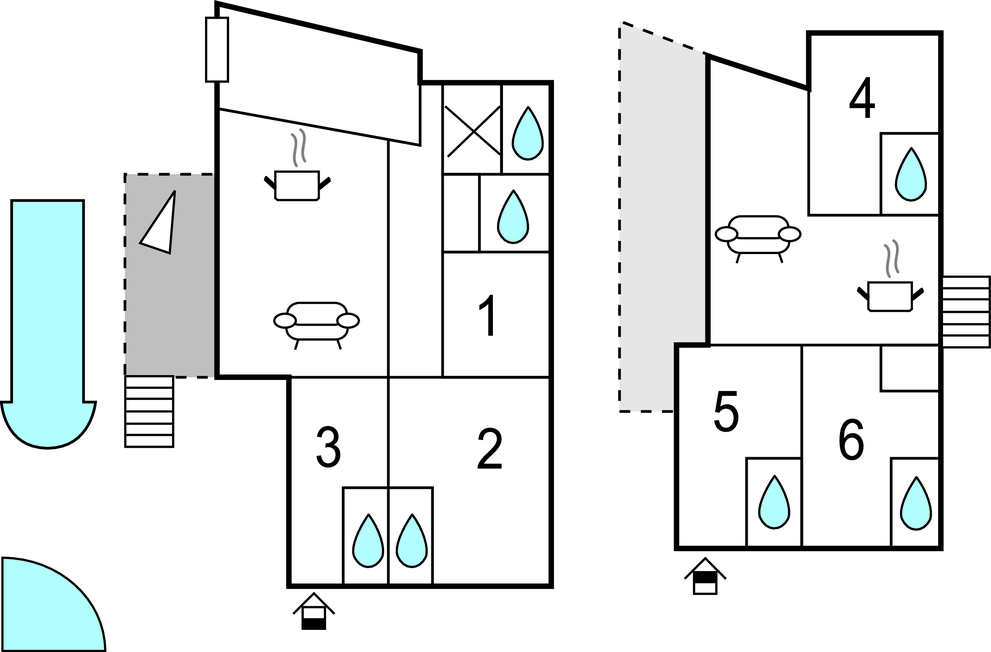 Feriehuse - Brac-Milna , Kroatien - CDB661 