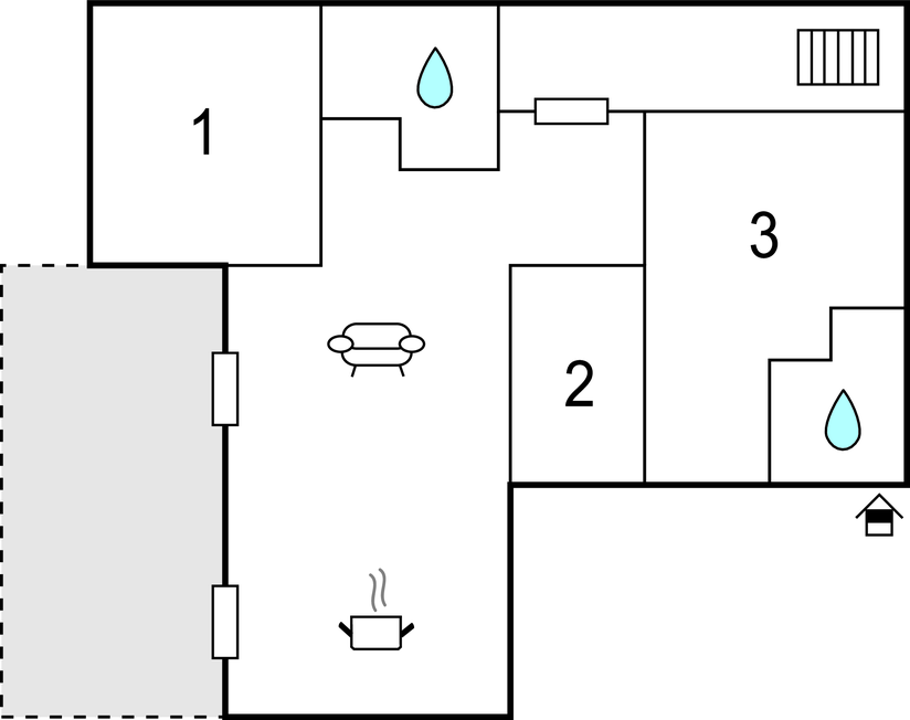 Ferienwohnung - Brac-Supetar , Kroatien - CDB734 
