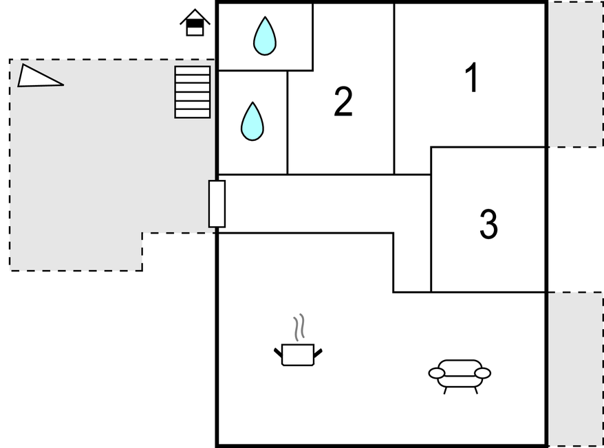Semesterlägenhet - Brac-Supetar , Kroatien - CDB393 