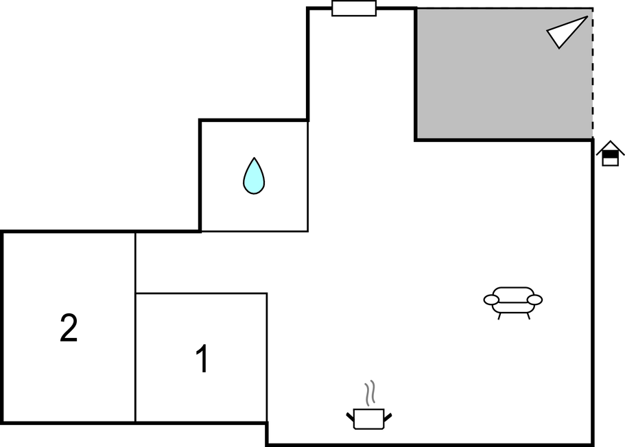 Ferienwohnung - Brac-Sutivan , Kroatien - CDB457 