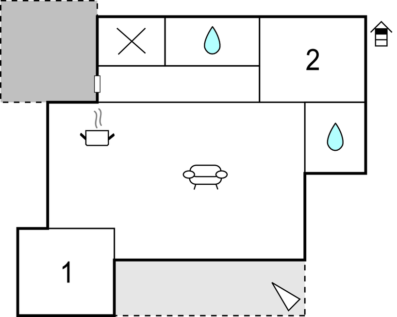 Ferienwohnung - Brac-Selca , Kroatien - CDB458 