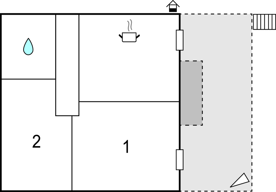 Semesterlägenhet - Brac-Supetar , Kroatien - CDB526 