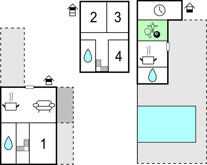 Feriehuse - Brac-Milna , Kroatien - CDB538 