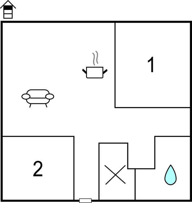 Semesterlägenhet - Brac-Povlja , Kroatien - CDB627 