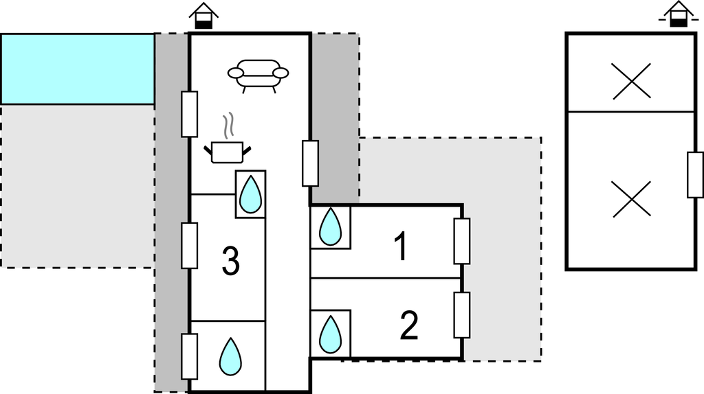 Feriehus - Brac-Sutivan , Kroatia - CDB675 