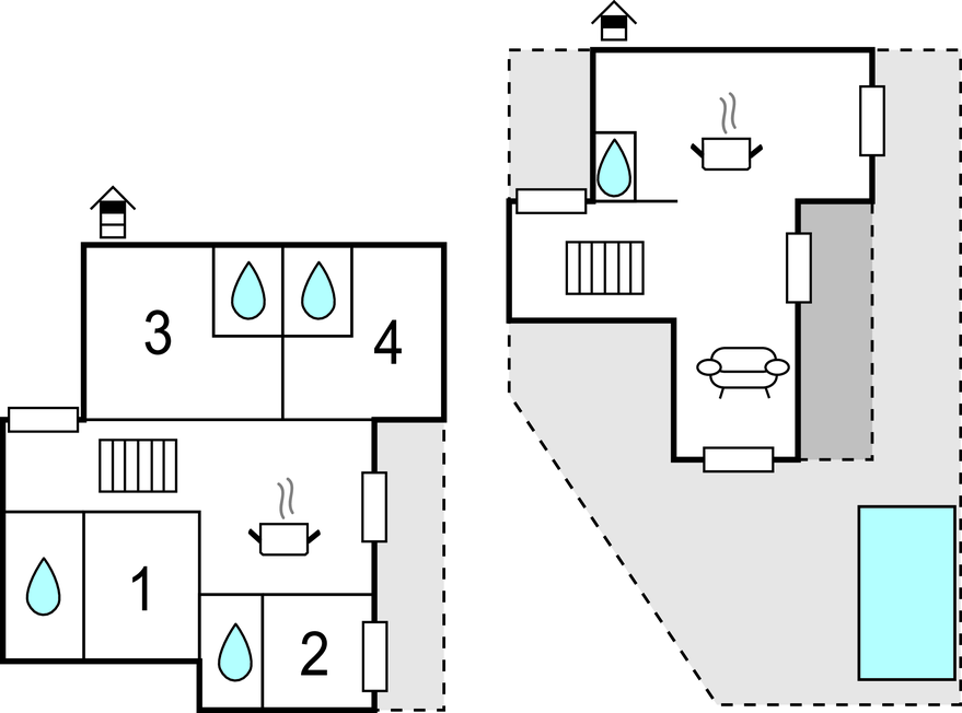 Ferienhaus - Brac-Splitska , Kroatien - CDB677 