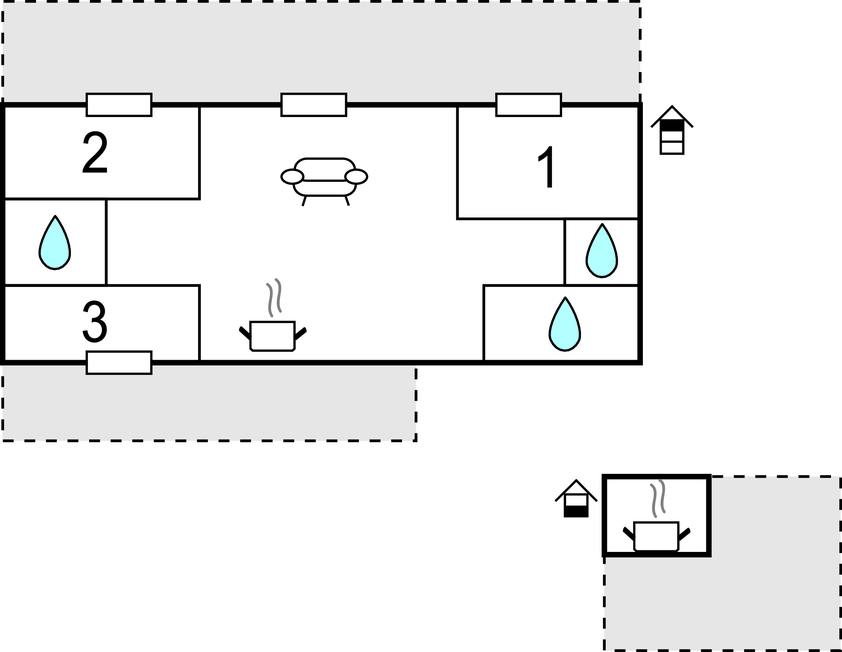 Lejlighed - Otok Brac - Sutivan , Kroatien - CDB745 