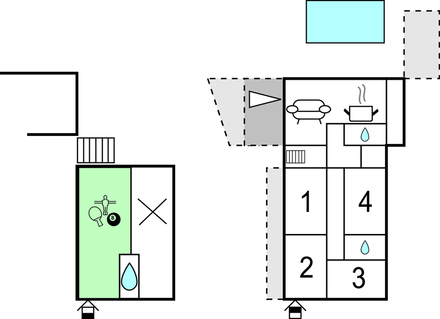 Semesterhus - Makarska-Glavina Donja , Kroatien - CDC059 