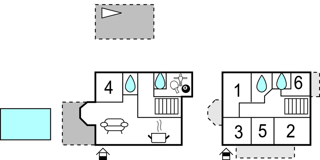 Feriehuse - Makarska-Prolozac , Kroatien - CDC067 