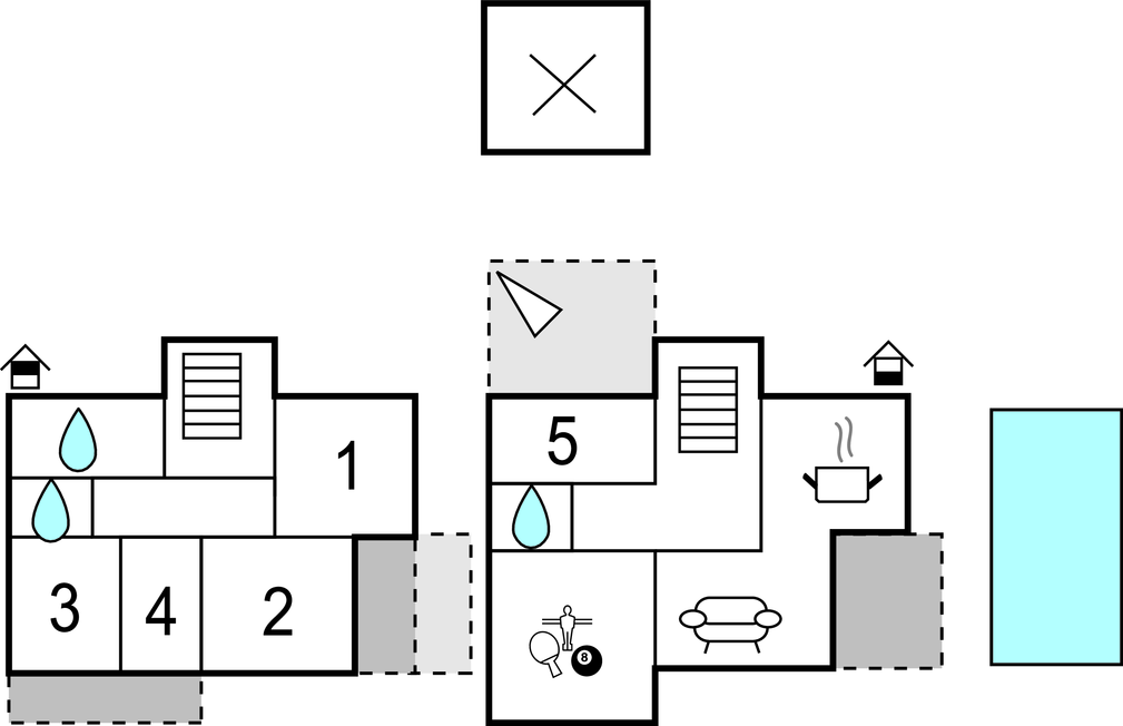 Feriehuse - Makarska-Lovrec , Kroatien - CDC092 
