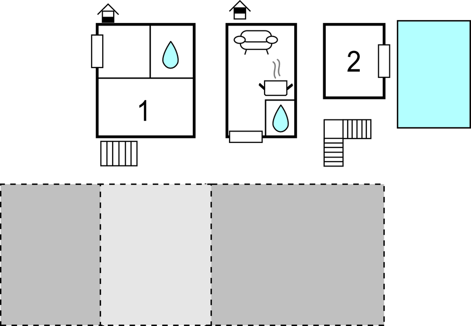 Feriehuse - Makarska-Donji Prolozac , Kroatien - CDC127 