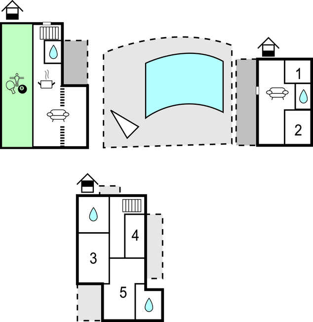 Feriehus - Split-Hrvace , Kroatia - CDC172 