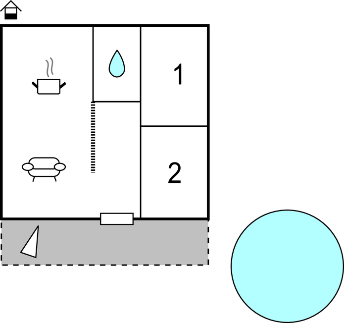 Ferienhaus - Omis-Blato na Cetini , Kroatien - CDC198 