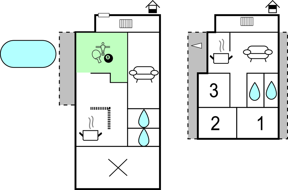 Feriehuse - Makarska-Glavina Donja , Kroatien - CDC216 