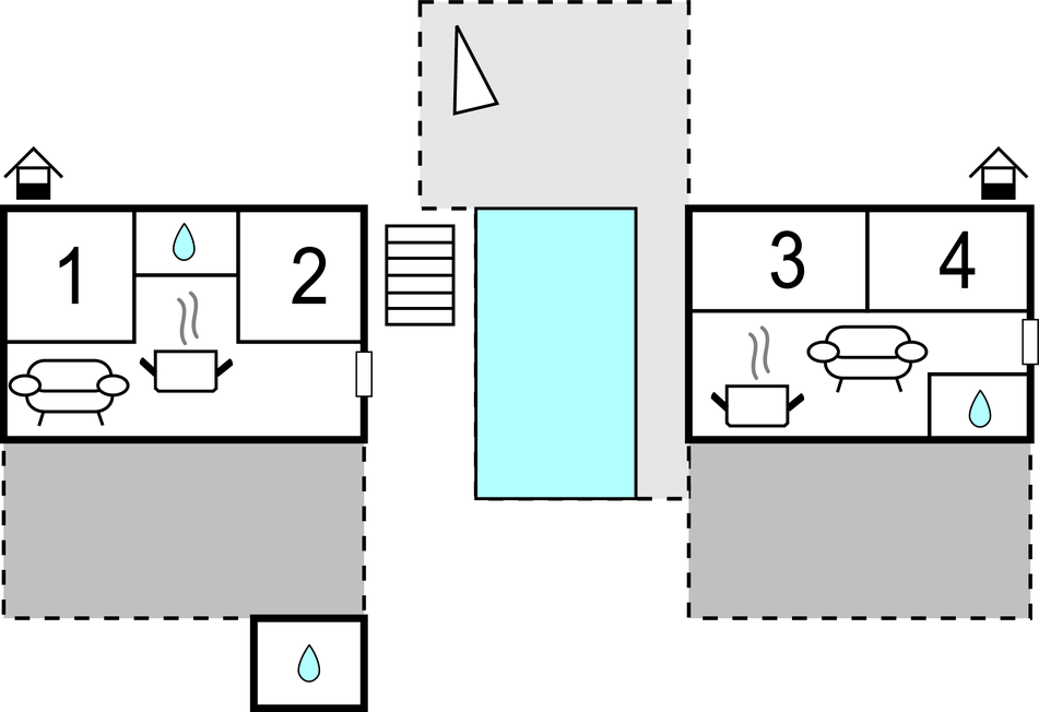 Ferienhaus - Trogir-Sevid , Kroatien - CDC282 
