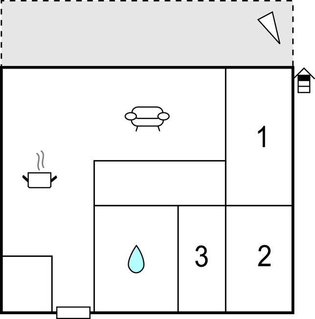 Ferienwohnung - Trogir , Kroatien - CDC350 