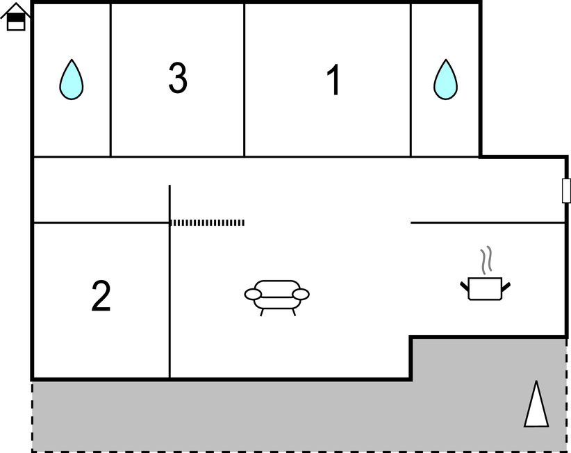 Lejlighed - Makarska , Kroatien - CDC364 