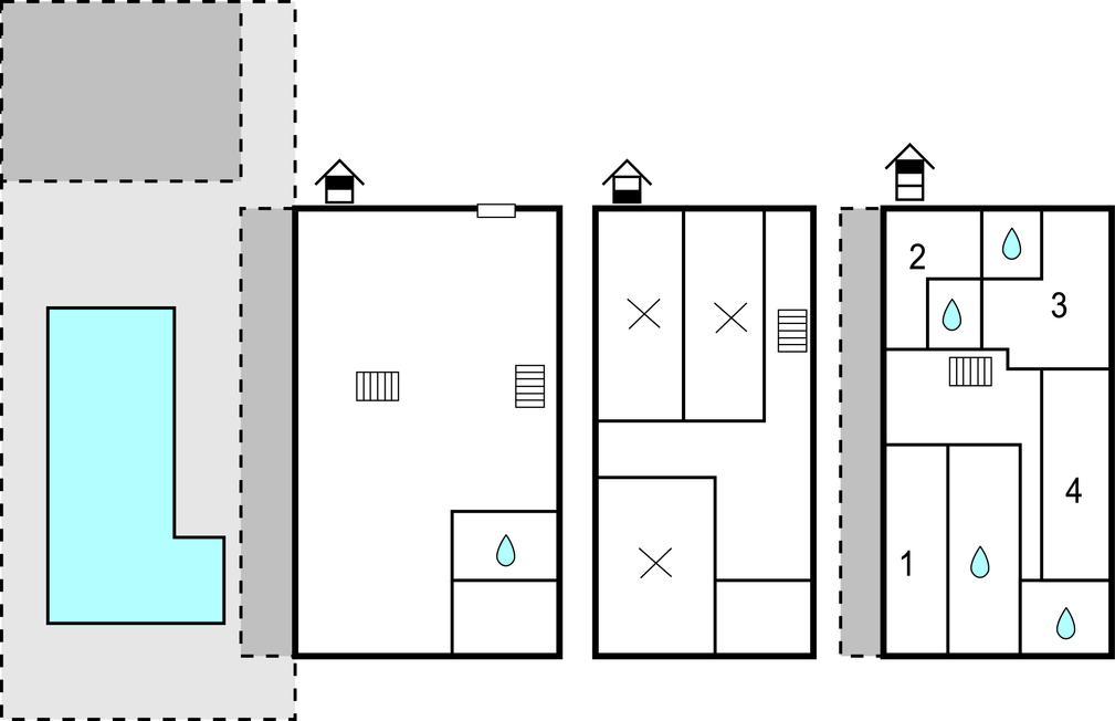 Ferienhaus - Trogir-Kastel Stari , Kroatien - CDC403 