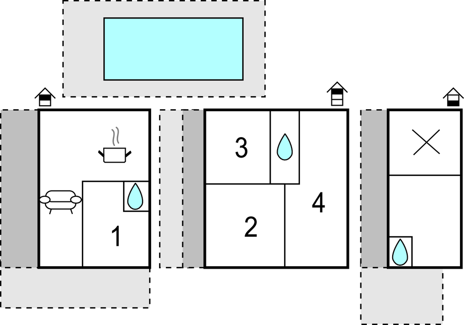 Ferienhaus - Ciovo-Slatine , Kroatien - CDC425 