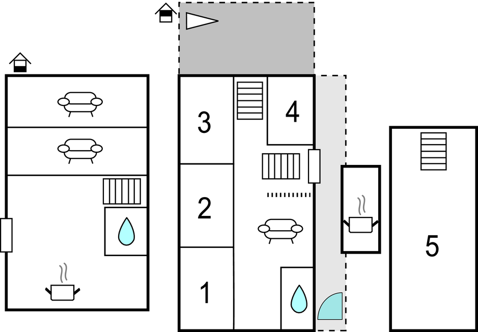 Feriehuse - Omis-Kucice , Kroatien - CDC456 