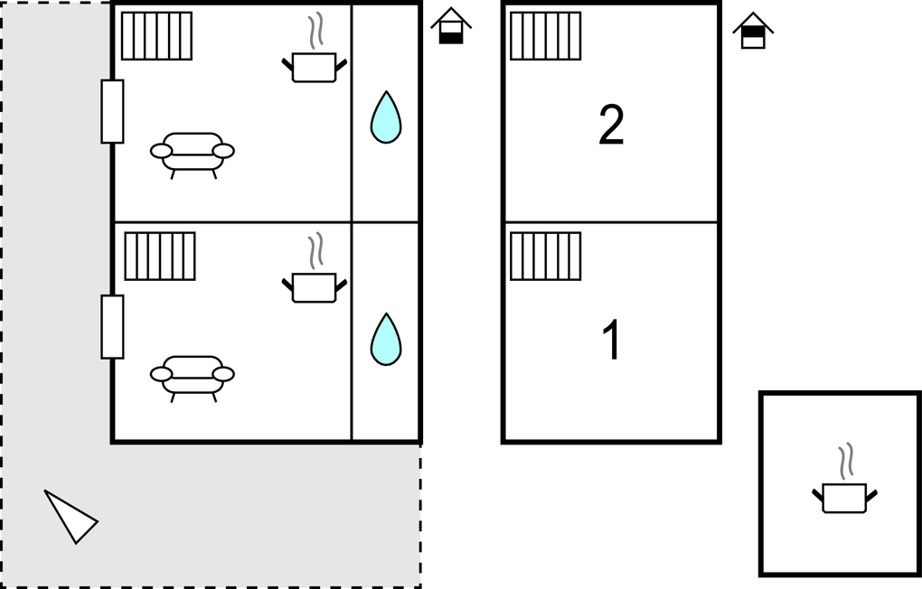 Ferienhaus - Ciovo-Okrug Gornji , Kroatien - CDC493 