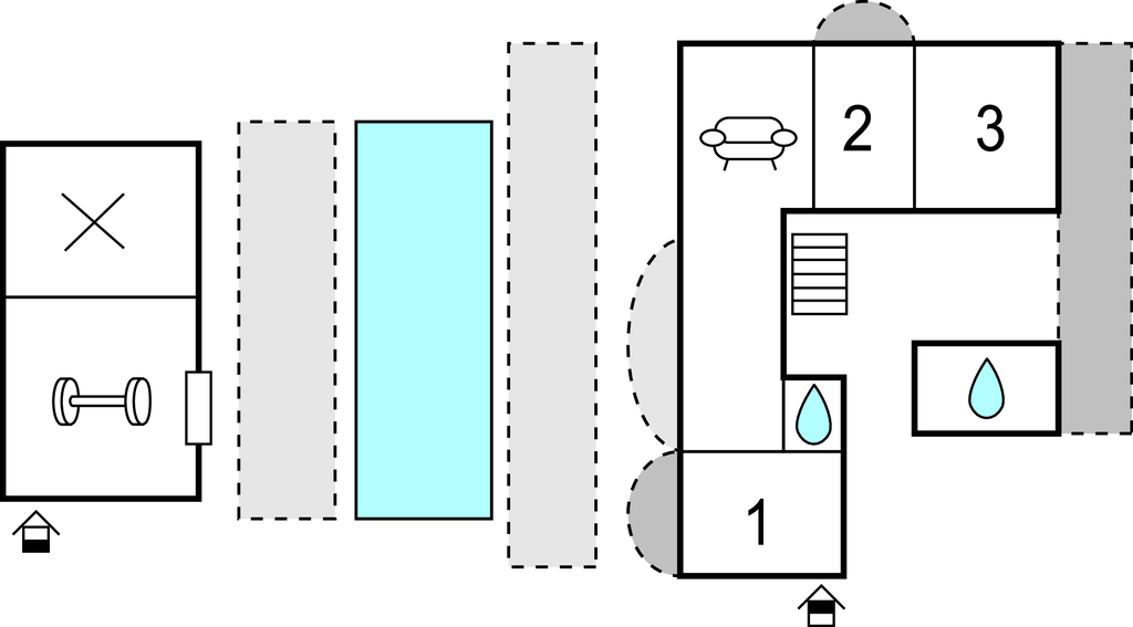 Ferienhaus - Trogir-Vinisce , Kroatien - CDC533 