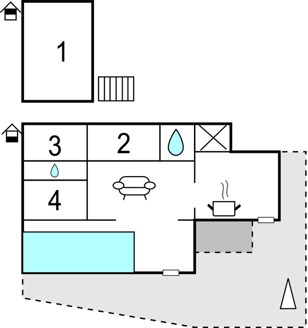 Feriehuse - Makarska-Lokvicici , Kroatien - CDC550 