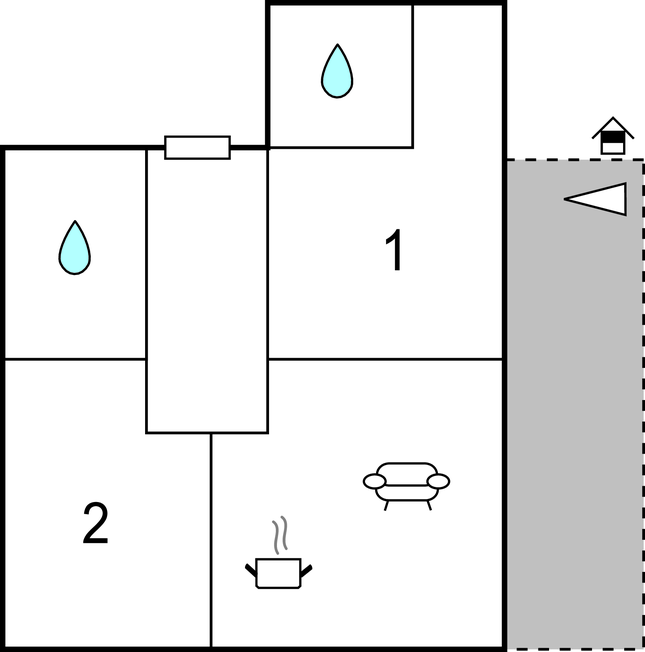 Lejlighed - Makarska-Podaca , Kroatien - CDC591 
