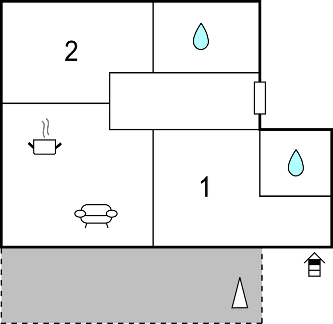Lejlighed - Makarska-Podaca , Kroatien - CDC592 