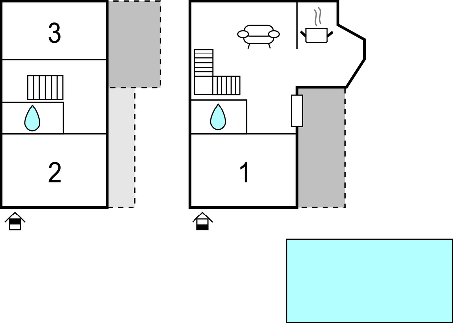 Feriehuse - Makarska-Zmijavci , Kroatien - CDC607 