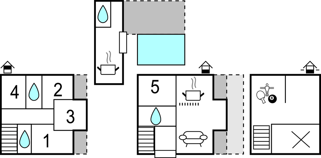 Feriehuse - Makarska-Prolozac Donji , Kroatien - CDC612 