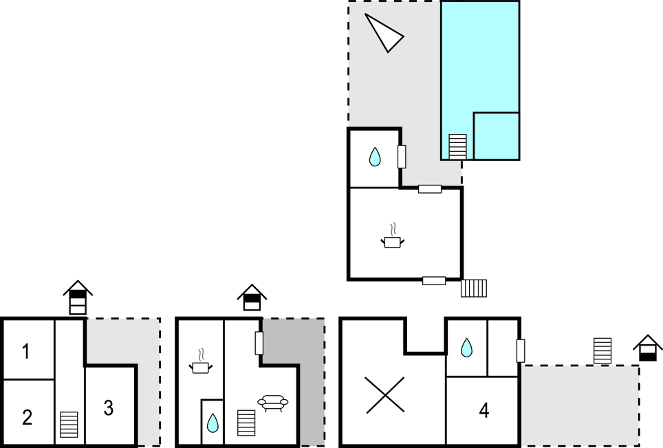 Ferienhaus - Makarska-Imotski , Kroatien - CDC614 