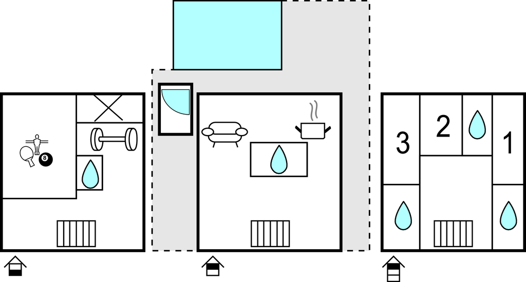 Feriehuse - Makarska , Kroatien - CDC633 