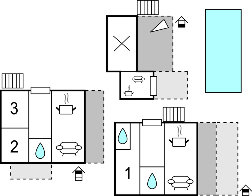 Feriehuse - Split-Srinjine , Kroatien - CDC691 