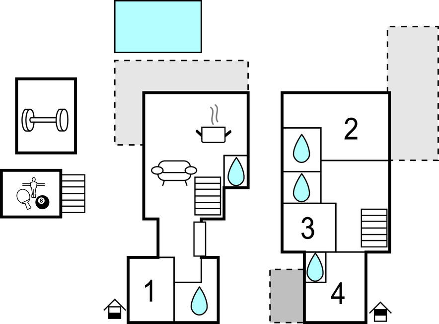 Feriehuse - Trogir-Razanj , Kroatien - CDC742 