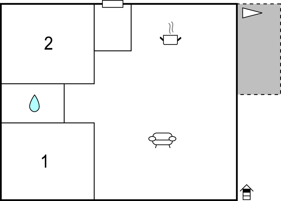 Ferienwohnung - Ciovo-Mastrinka , Kroatien - CDC744 