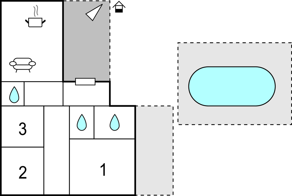 Ferienhaus - Trogir-Gustirna , Kroatien - CDC821 