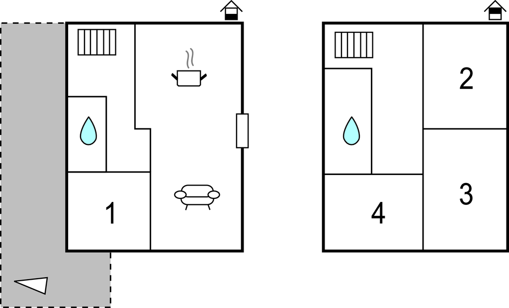 Feriehuse - Trogir-Vinisce , Kroatien - CDC826 
