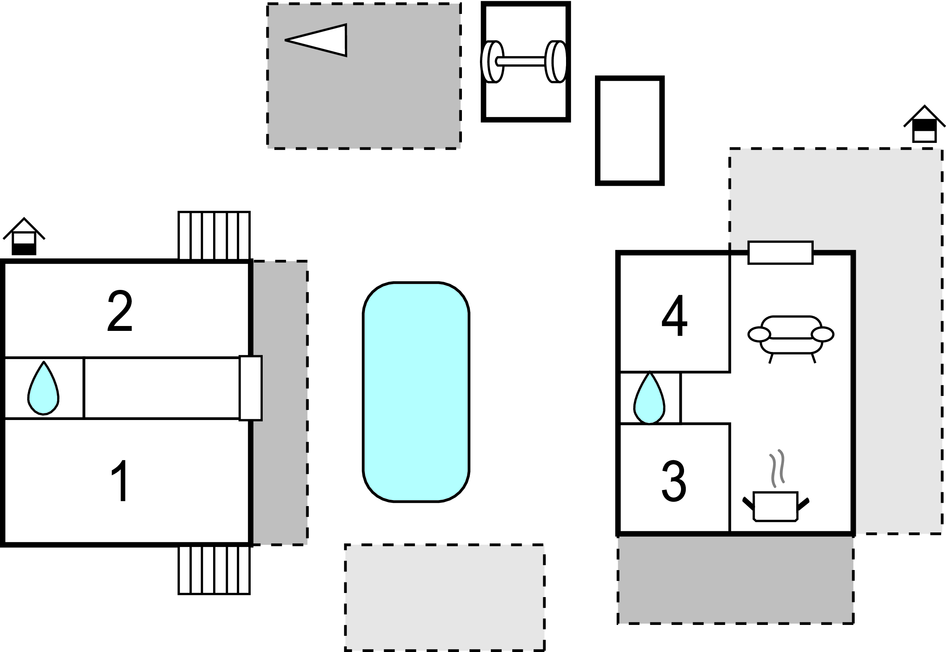 Semesterhus - Ciovo-Okrug Gornji , Kroatien - CDC849 