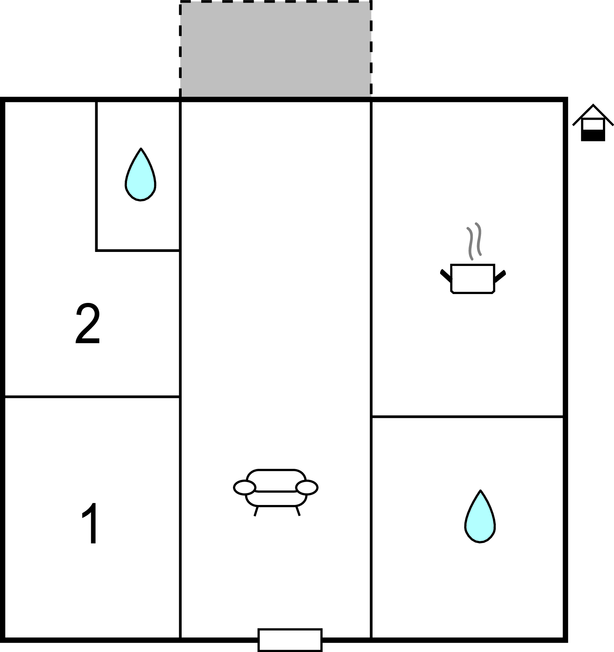 Lejlighed - Makarska-Podgora , Kroatien - CDC878 