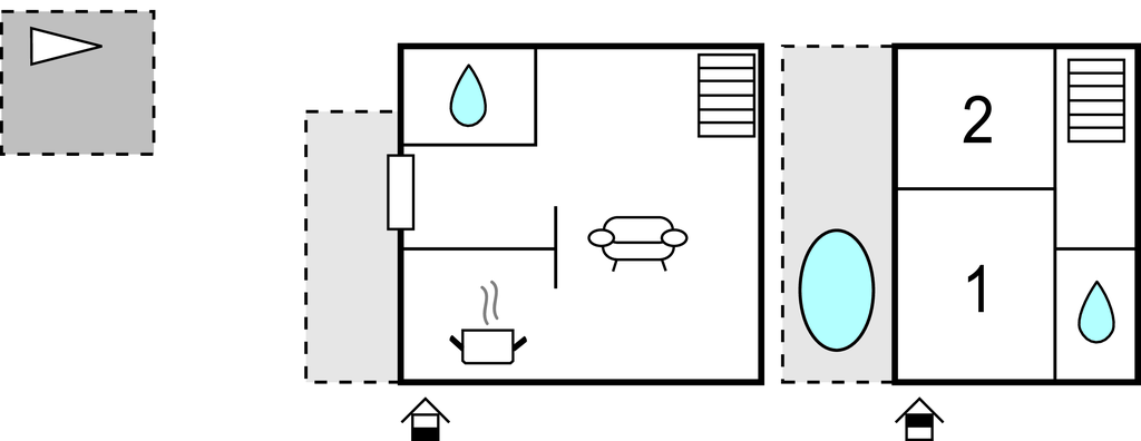 Feriehuse - Makarska-Runovici , Kroatien - CDC907 