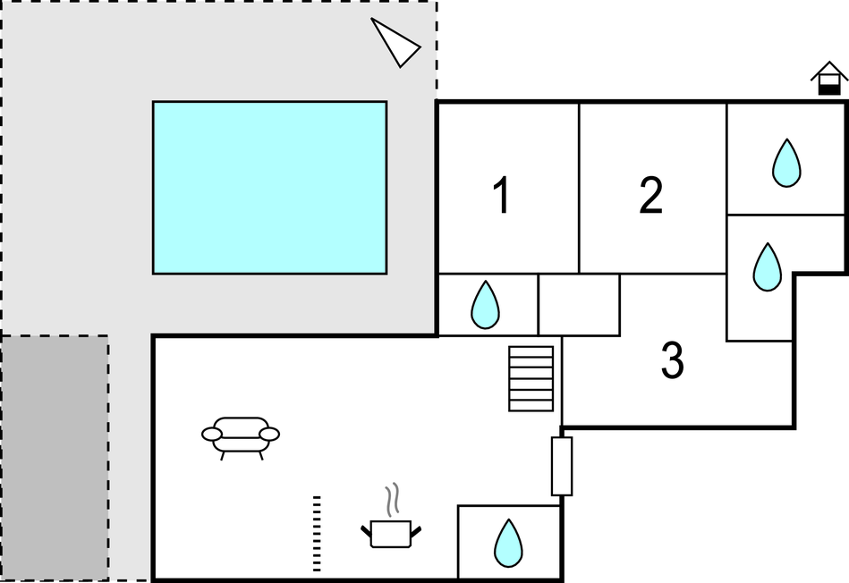 Feriehuse - Split - Mravince , Kroatien - CDC951 