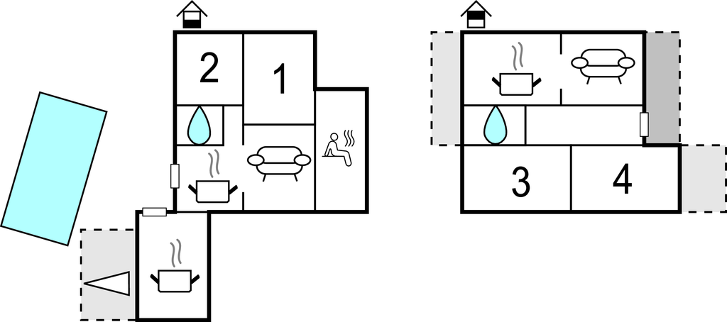 Feriehuse - Makarska-Kamenmost , Kroatien - CDC060 