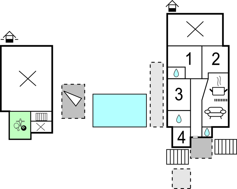 Feriehus - Makarska-Krivodol , Kroatia - CDC076
