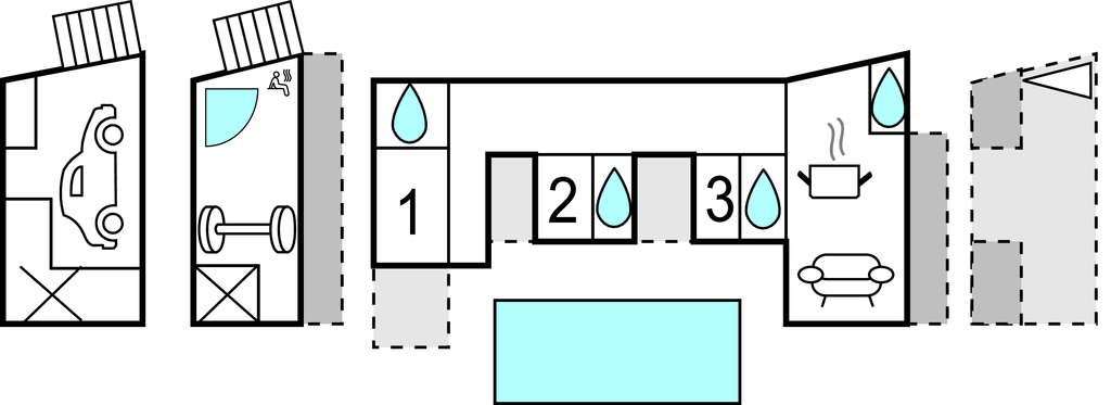 Feriehuse - Omis , Kroatien - CDC095 
