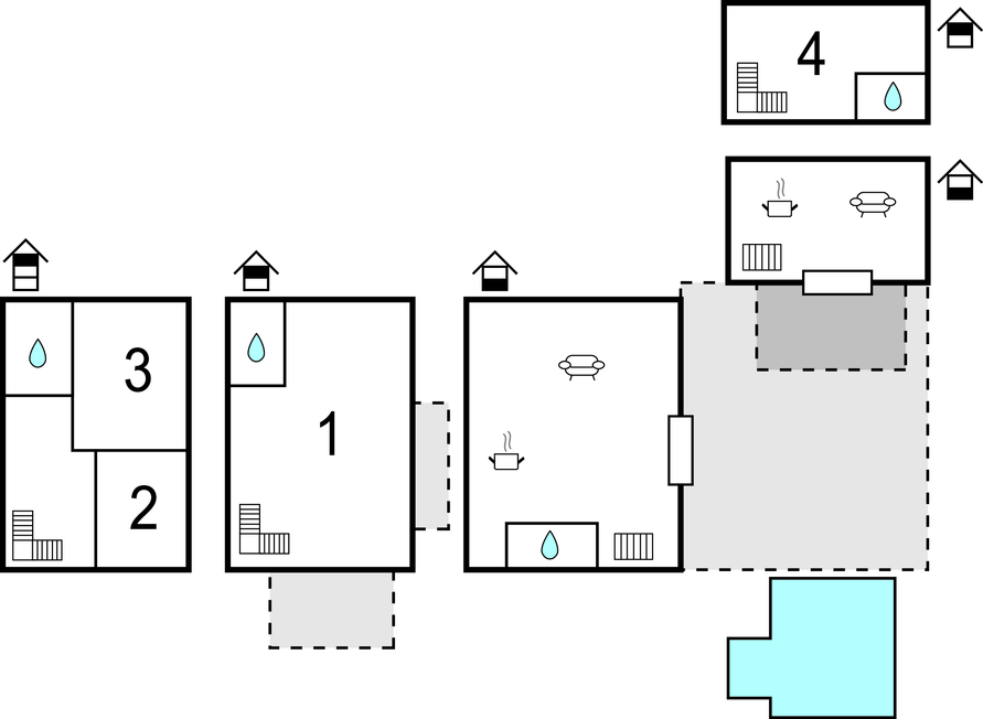 Feriehuse - Omis-Celina , Kroatien - CDC113 