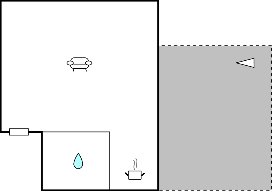 Lejlighed - Okrug Donji-Trogir , Kroatien - CDC157 