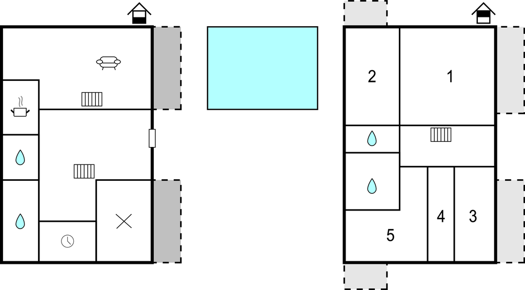 Feriehuse - Split-Sinj , Kroatien - CDC161 