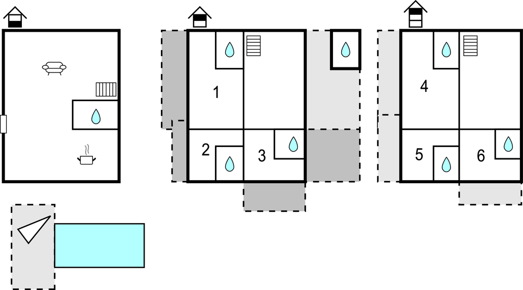Feriehuse - Trogir-Sevid , Kroatien - CDC196 